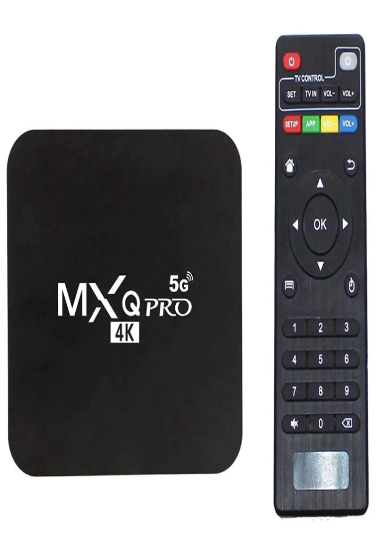 MXQ Pro Android 10 ТВ-приставка Rockship RK3228A Четырехъядерный процессор 4K HD Мини-ПК 1G 8G Wi-Fi H265 Смарт-медиаплеер6961478