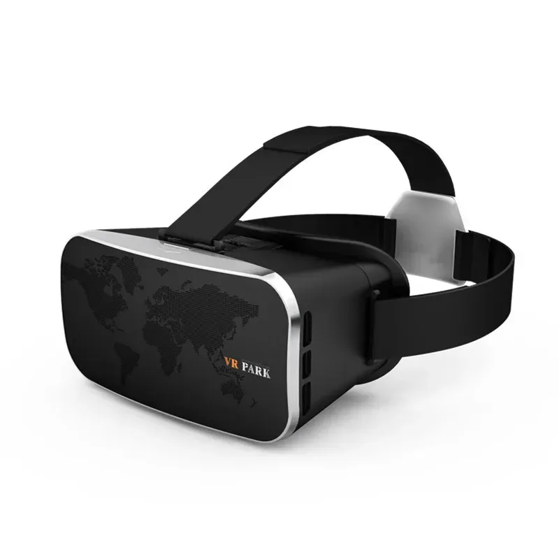장치 VR Park V3 헬멧 3D 안경 스마트 폰 스마트 폰 고글을위한 가상 현실 Google Cardboard Casque Len Gaming Lunette