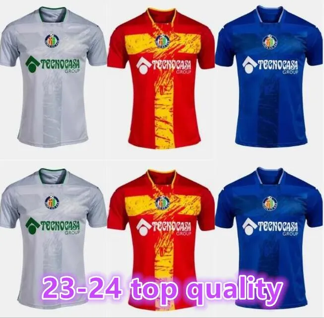 23 24 Getafe Soccer Jerseys Mayoral Latasa Greenwood 2023 24 Jaime Mata Unal Alena Maksimovic Arambarri Milla Jose angel Football Shirts Men Uniforms8899