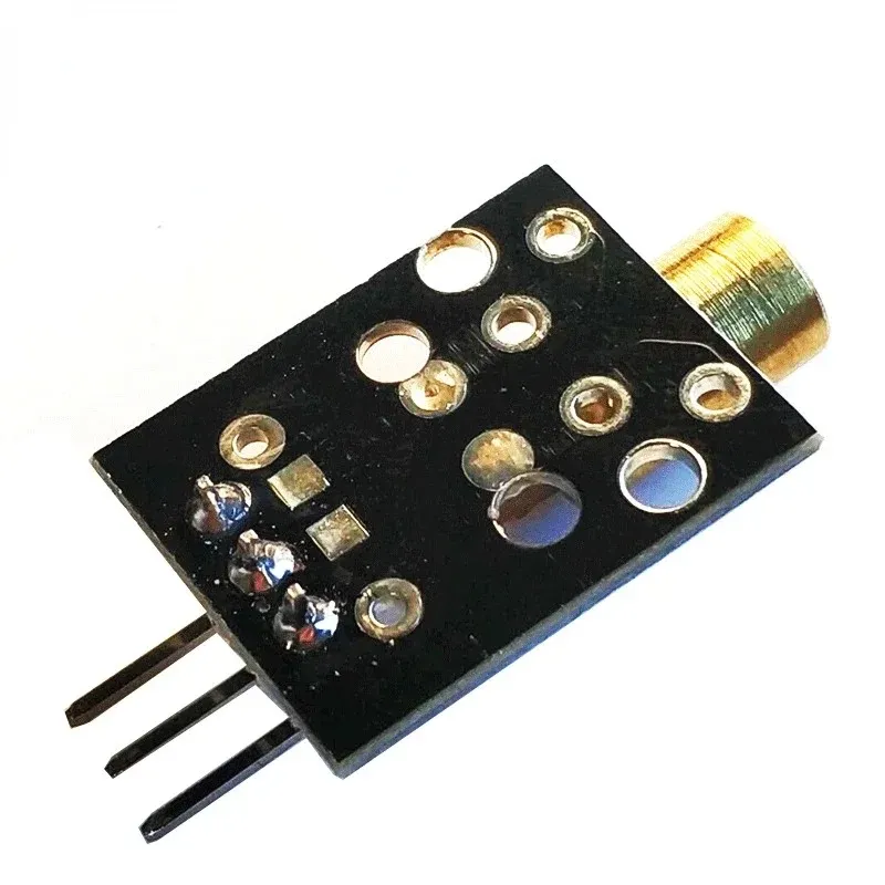 KY-008 650NM Moduł czujnika laserowego 6 mm 5V 5MW czerwonej laserowej Diode Głowica miedziana dla Arduino