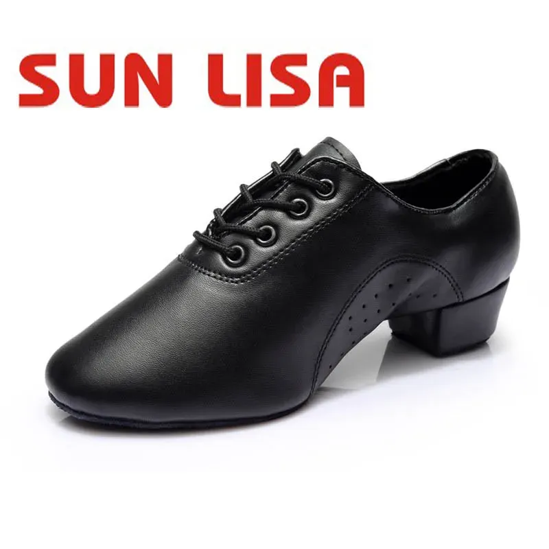 shoes SUN LISA Men's Modern Latin Tango Salsa International Standard Ballroom Dance Shoes