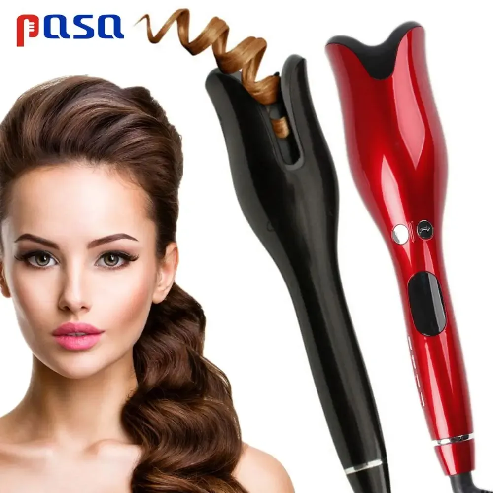 Irons Automatyczne rozdzieranie wielofunkcyjnego LCD Curling Iron Professional Hair Curler Styling Tools Curlers Wand Wand Curl