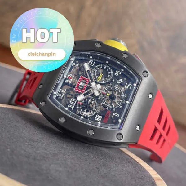 Designer Wrist Watch RM Wristwatch RM011-FM Serie Grey Titanium Philip Massa Special Edition RM011