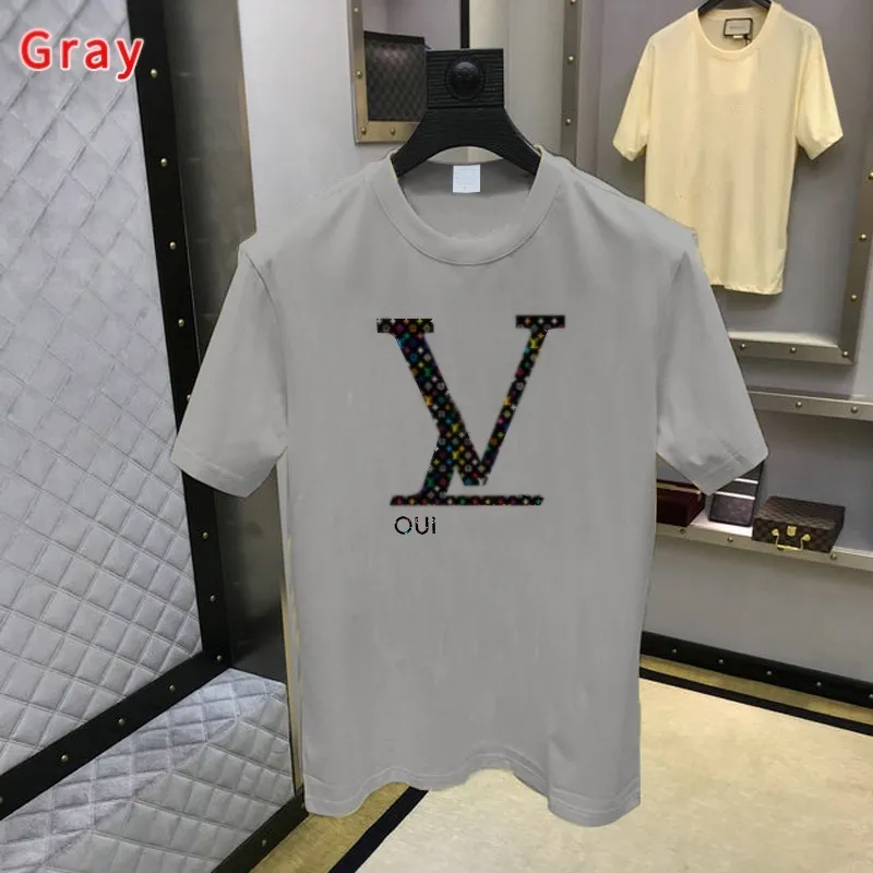 2024 Summer Mens T-shirts Designer Luxury Tshirt Classic Fashion Womens Short Sleeve Casual Cotton T-Shirt Topps