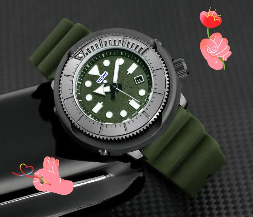 Лучшие мужские большие дизайнерские автоматические часы с немеханическим механизмом, водонепроницаемые светящиеся резиновые стабильные часы для бега с таймером ночного свечения, кварцевые часы на батарейках montre de luxe