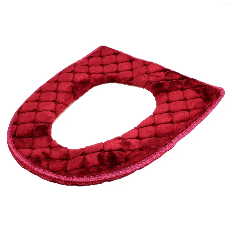 Toilet Seat Covers Universal Cover Bed Pillows Luxury Winter Cushion Warm Flannel Pad Child Heater