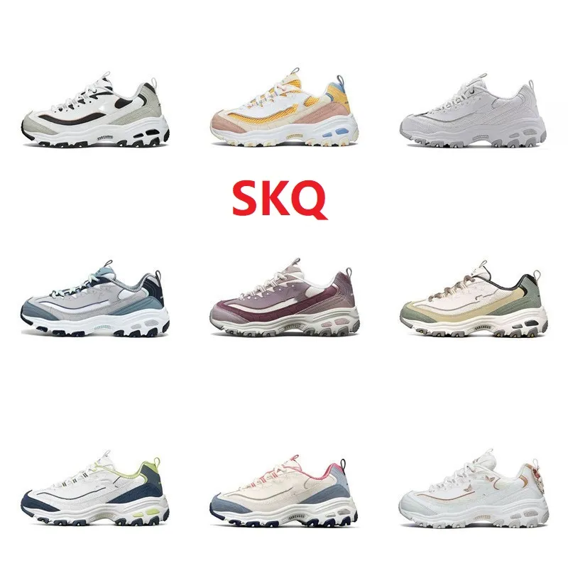 2nd Generation S K Q Męskie i Damskie Buty Casual Buty do biegania Casual Sneakers Buty Klasyczne czarno-białe białe motyle35-40