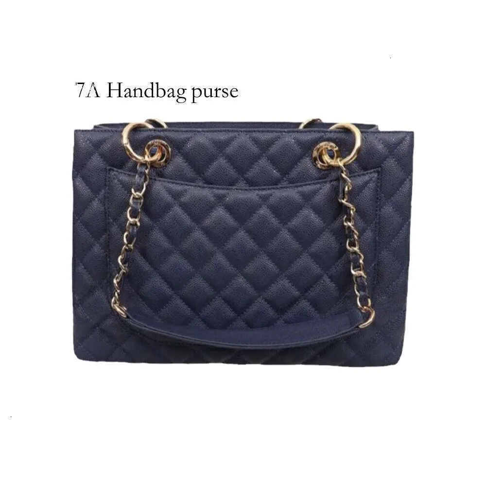 5a Designer-Einkaufstasche Kette blau Damen Cross Body Handtaschen Beste Qualität Kaviar Echtleder Schaffell Klassische Klappe Frau Handtaschen Computertaschen