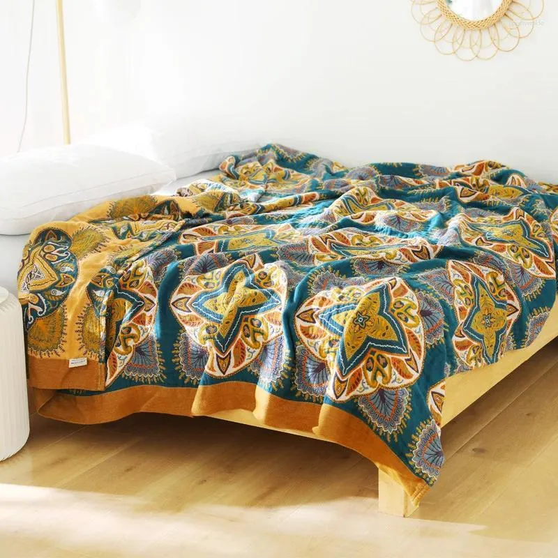 Cobertores de algodão musselina lance cobertor para cama sofá ding verão inverno bebê espalhar crianças adultos capa escritório nap