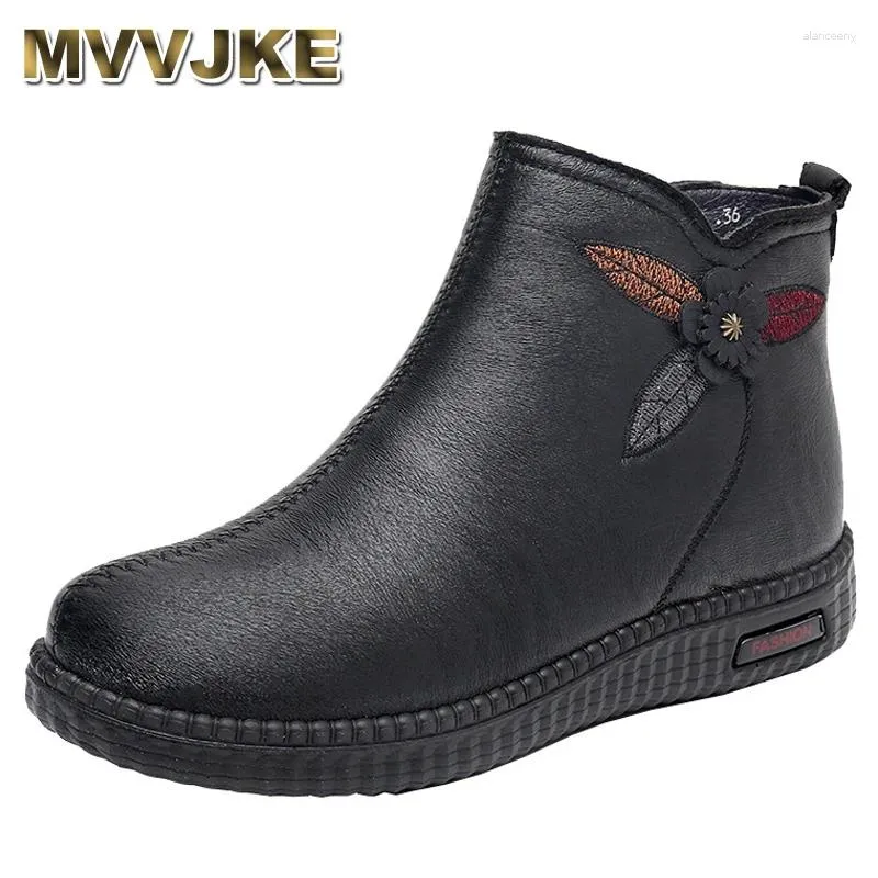 Stivali 2024 Inverno Donna Neve Taglie forti Scarpe femminili Catena anteriore Donna Caviglia in peluche Impermeabile morbido