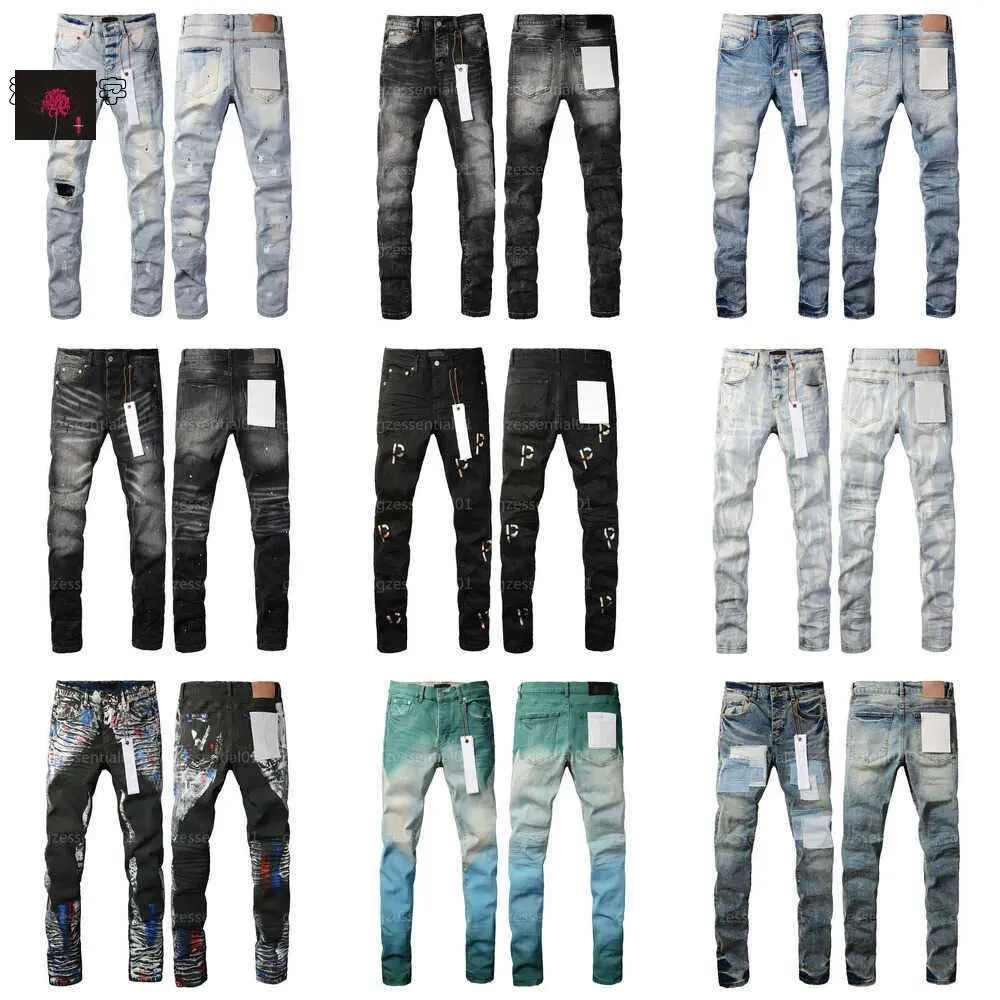 Calças de jeans de grife de gorjeta de grife calça de jeans pretos jeans moda de streetwear casual de rua fina de cintura média de perna lisa slim