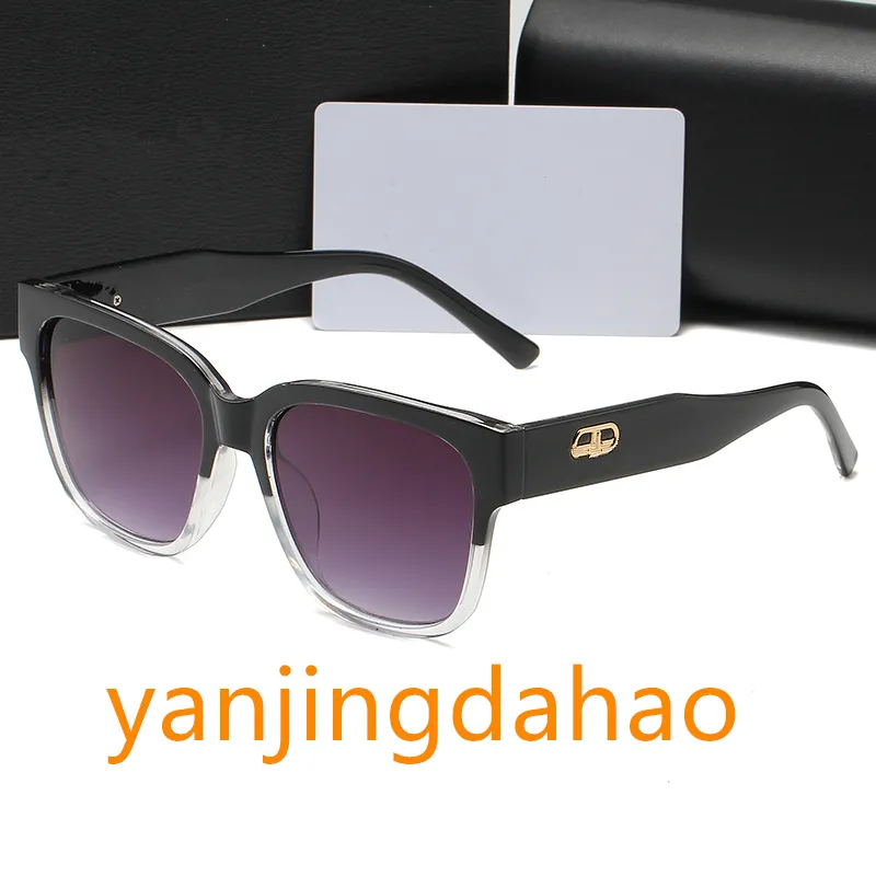 Moda de luxo designer óculos de sol para mulheres homens óculos mesmos óculos de sol praia rua foto pequenos sunnies metal quadro completo com caixa