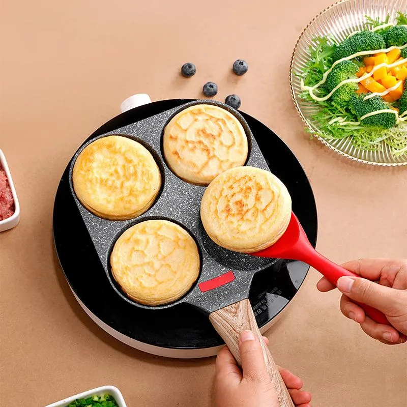 Poêles à omelette avec poignée Anti-brûlure, poêle pour petit déjeuner, facile à nettoyer, outils de cuisine pour cuisinière à gaz et ustensiles de cuisine à Induction