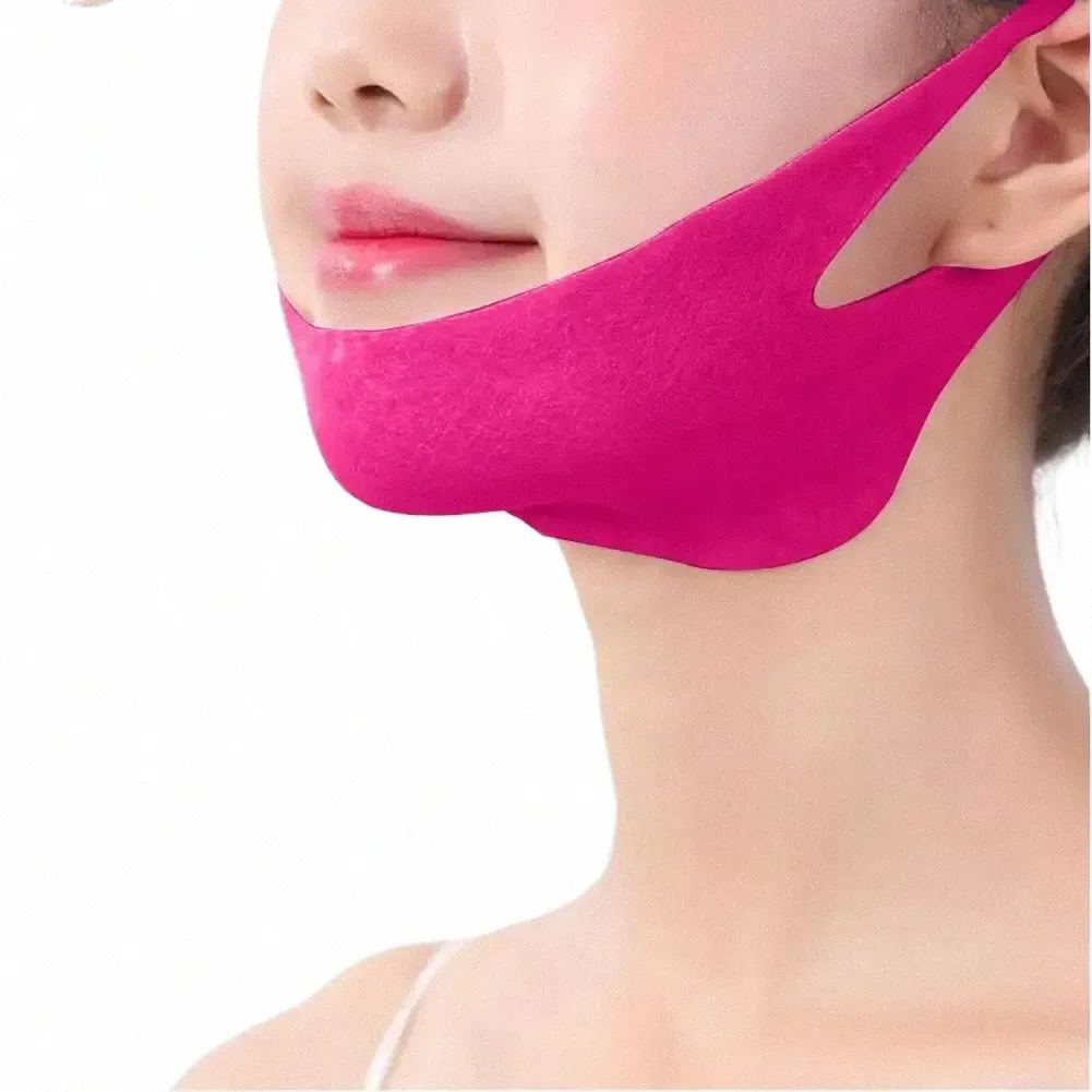 1pc Máscara de levantamento facial V Shape Face Lifting Slim Mask Chin Cheek Lift Up Anti Aging Facial Slimming Bandage Face Skin Care V9wc #