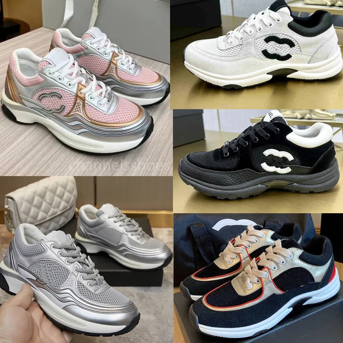 Des chaussures de créateurs courent étoile hors des baskets de bureau de course décontractée Chalerie de conception de chaussures de robe de femme de créateurs chaussures de sport