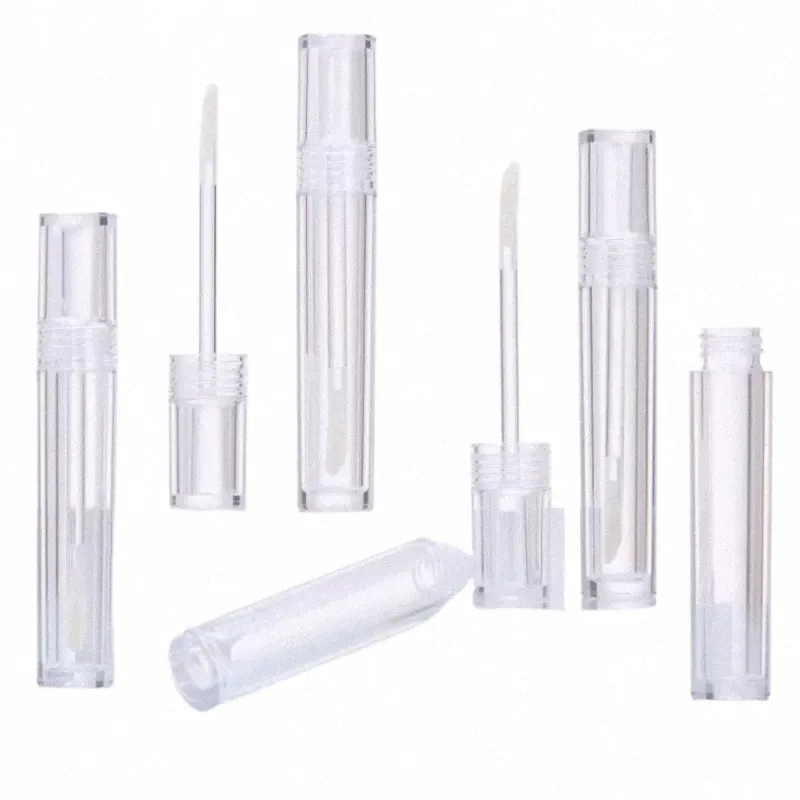 10-100 stks 5 ml Lege Lipgloss Tube, DIY Ronde Draagbare Vloeibare Lipstick Fles Clear Lipgloss Fles Lipgloss Tubes Groothandel 97on #