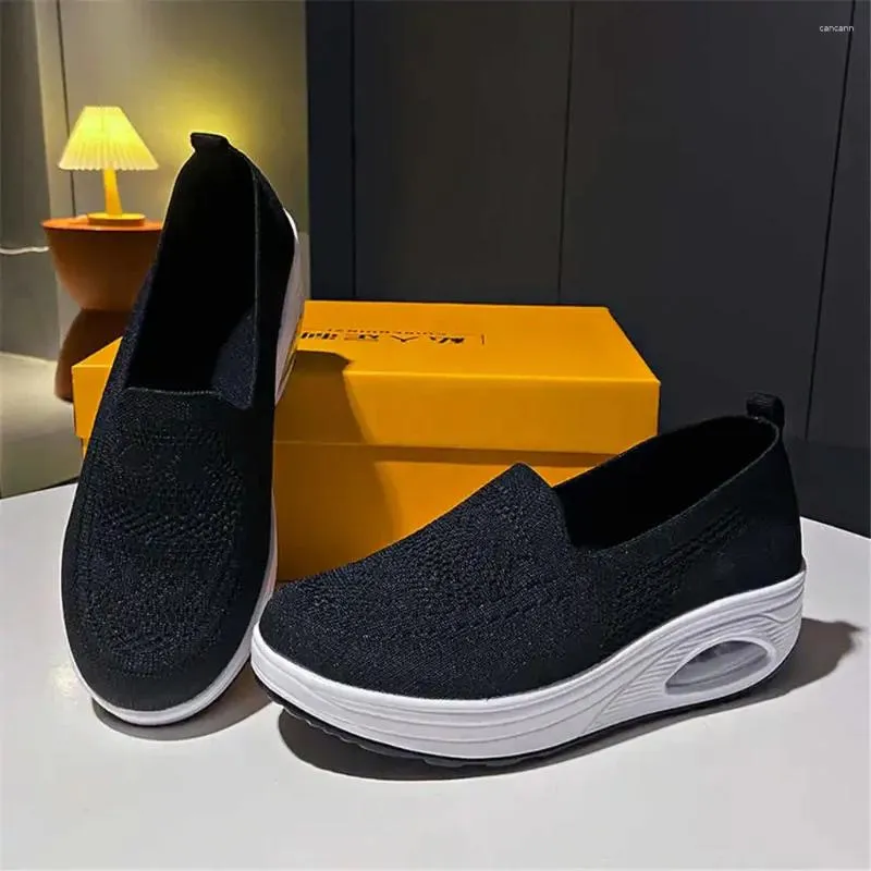 Casual Shoes High Sole Cotton Skate Sneakers Vulcanize Women's For Summer Tenis Ferminino Sports Real Novelties Lowest Price