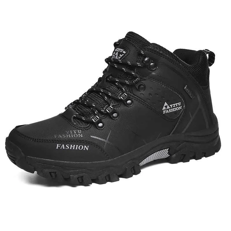 HBP icke-varumärke Hot design mode klättring skor god kvalitet stor storlek komfort icke-halksport vandringskor män utomhus stövlar