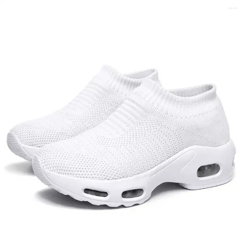 Casual Shoes Fabric 36-37 Women Sneakers Gold Vulcanize 2024 Products Ergonomic Child Sports Life Tenks Advanced Style Losfers