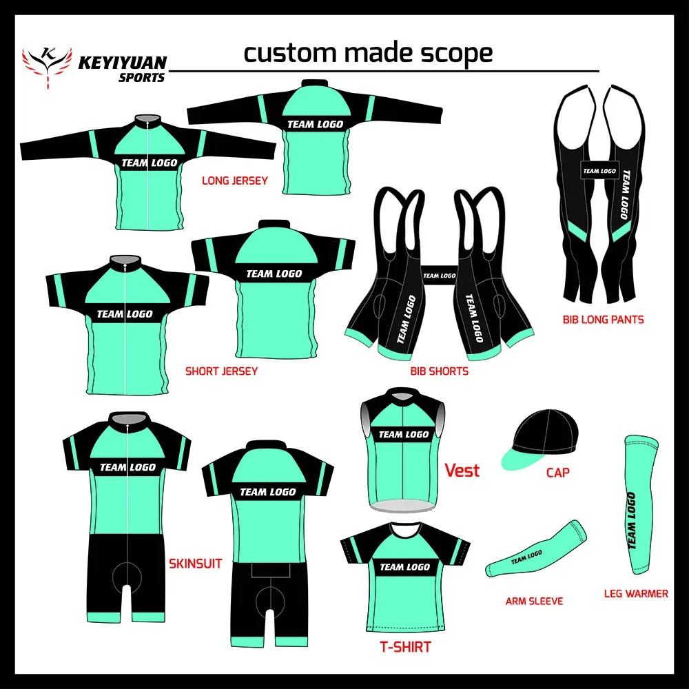 Custom Cycling Jersey Team Bike Uniform Four Seasons Racing Road Maillot Ciclismo Hombre DIY Design 240318