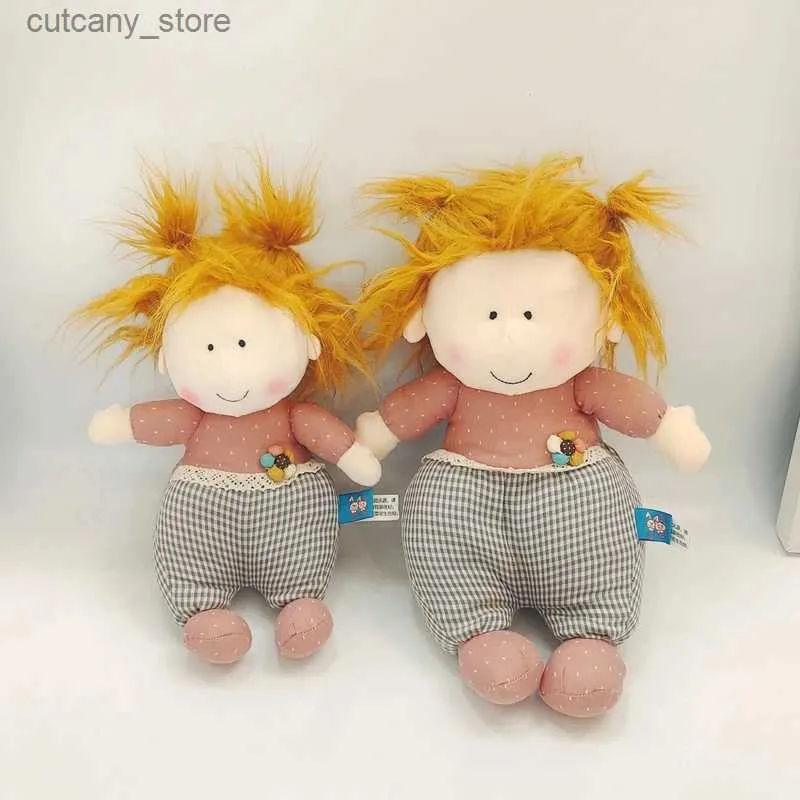 Fyllda plyschdjur 30/40 cm Litt Bill Sister Plush Toy Dolls Lovely Cotton Rag Doll Kawaii Fyllda barn Toy for Girls Christmas Birthday Presents L240320