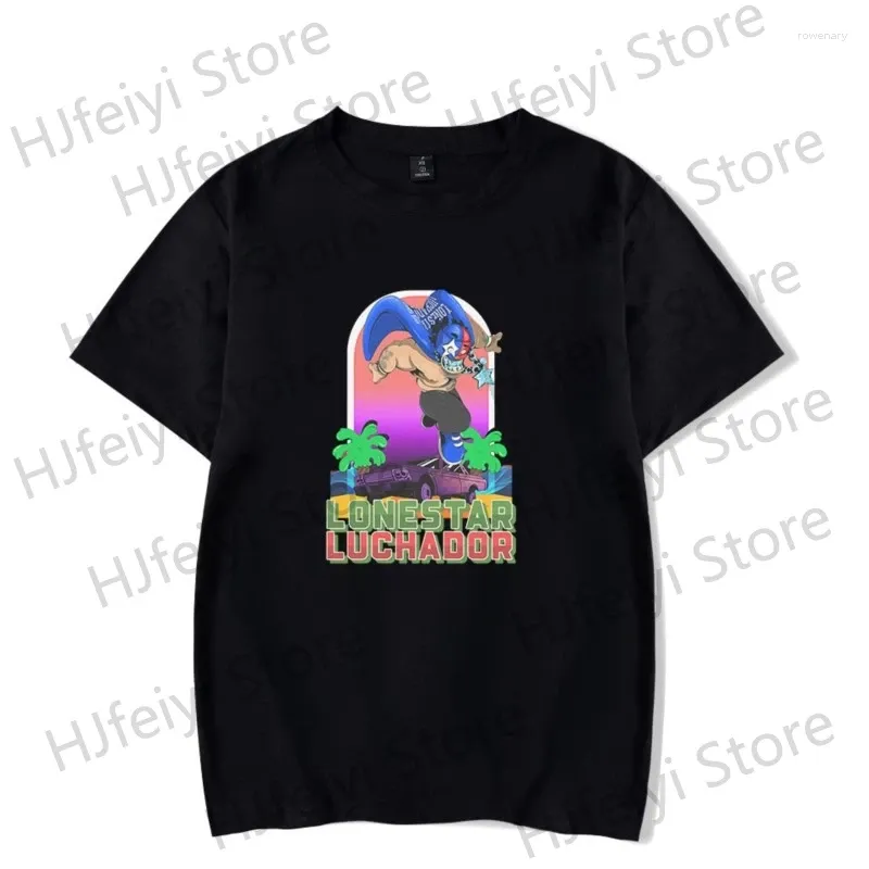 Herr t-skjortor som mexikansk brottare muskel merch t-shirt unisex för kvinnor/män sommar avslappnad o-hals kort ärm tee streetwear