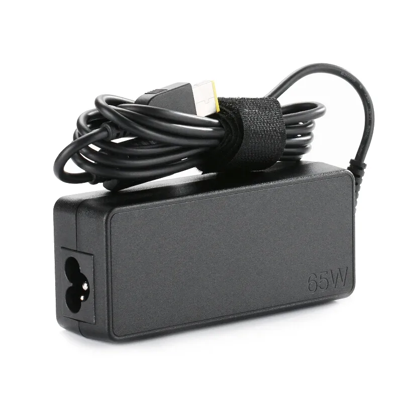 ADAPTER COINKOS 20V 3.25A USB Square AC Adapter Charger, 65W Laptop strömförsörjning för Lenovo ThinkPad L440 L450 L460 L470 L540 L560 L570