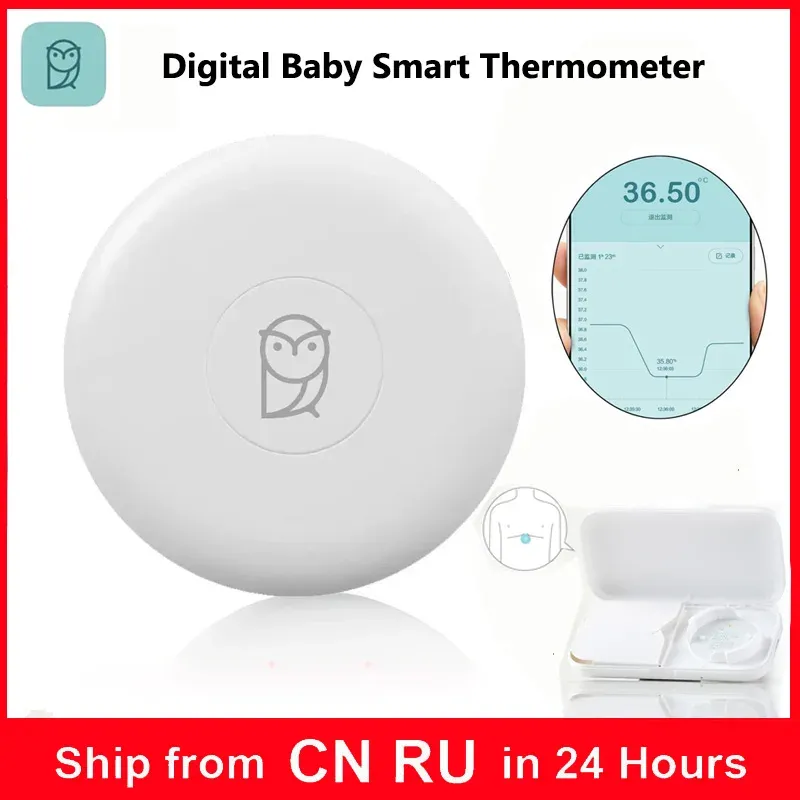 Steuern Sie digitales Baby-Smart-Thermometer, klinisches Thermometer, genaue Messung, konstanter Monitor, Alarm bei hoher Temperatur