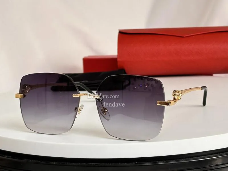 5A Óculos Catier CT0359S CT0380S CT8156S Quadrado / Piloto / Olho de Gato Óculos de Sol com Desconto Designer de Óculos de Sol para Homens Mulheres 100% UVA / UVB com Caixa de Óculos Fendave
