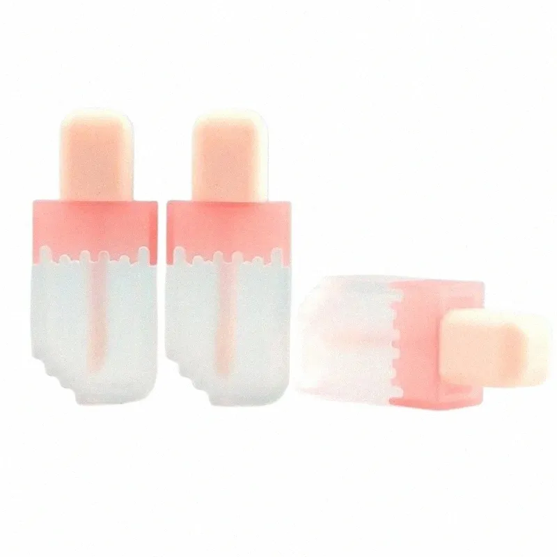 5 ml Mini Mignon Popsicle Forme Rechargeable Vide Lipgloss Bouteille Rose DIY Maquillage Emballage En Plastique Ctainers Lip Gloss Tube o2E6 #