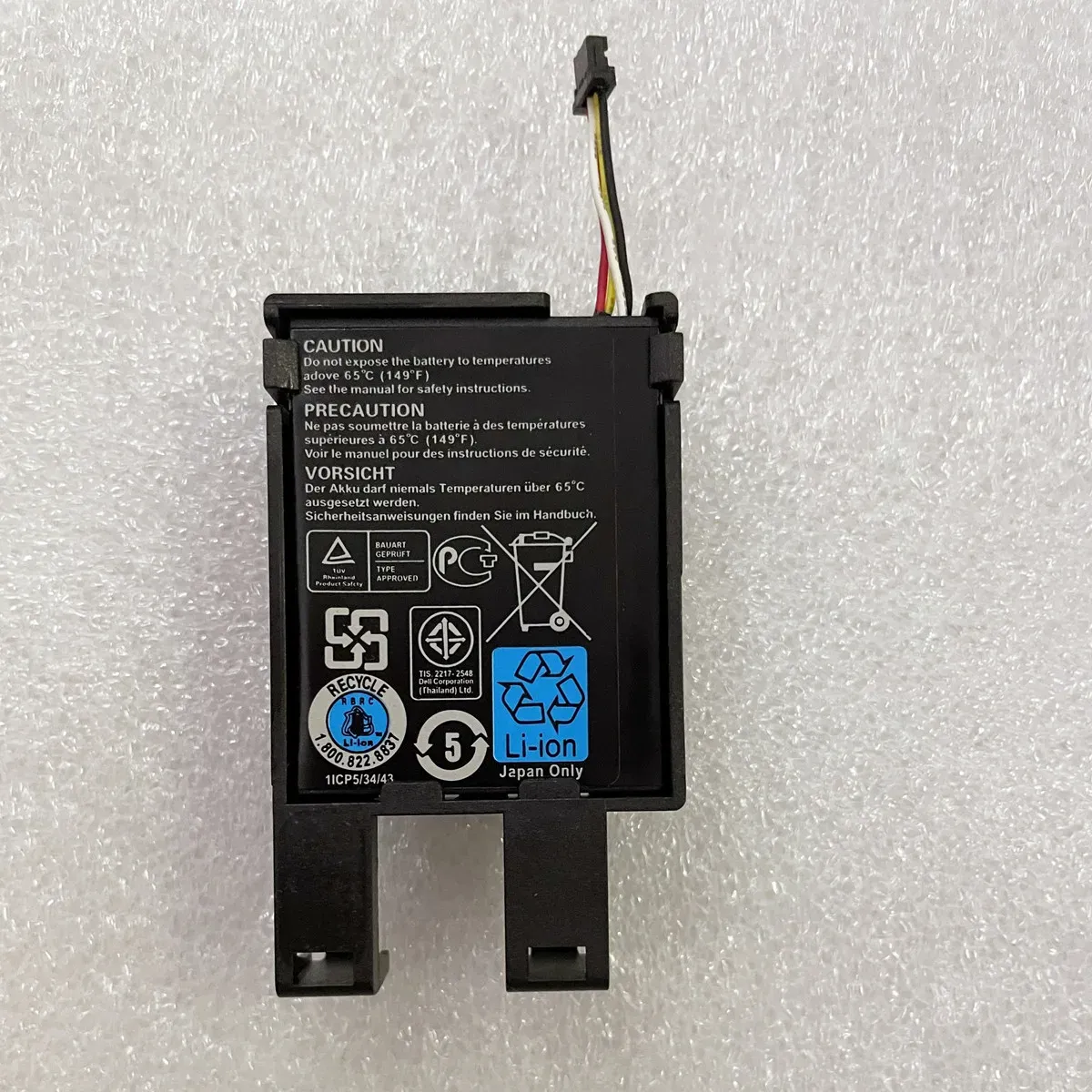 Adapter Neue 2022 Original T40JJ 70K80 Batterie mit Fall Für Dell PERC Raid Karte H810 H710P H710 070K80 37CT1 SAS H132V 0H132V