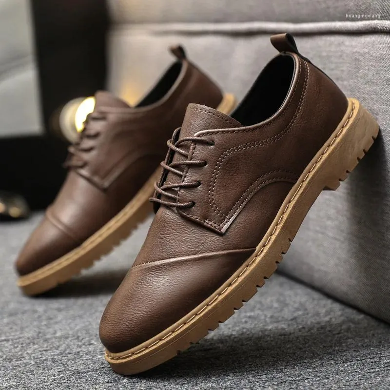 Sapatos casuais rendas até luz trabalho masculino para homem confortável macio moda homem tênis de couro