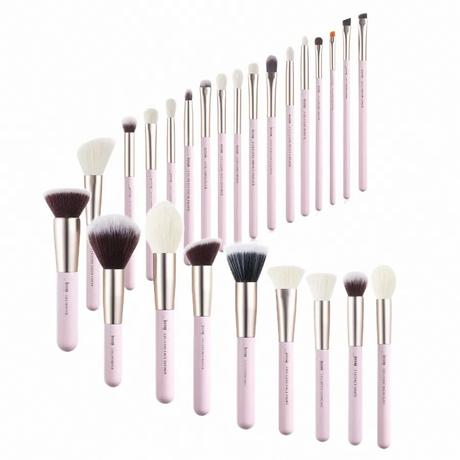 JUPプロフェシャルメイクアップブラシセット25pcsパウダーファウンダティアイシャドウCCEALER BLUSHER BRUSH MAKEUP COSMETIC KITS T290 Z20C＃