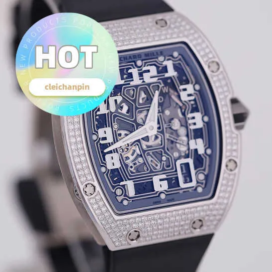 RM Racing Wrist Watch RM67-01 مجموعة مراقبة مع Diamond Rose Gold Gold Automatic Mechanical Swiss Swiss Chronograph