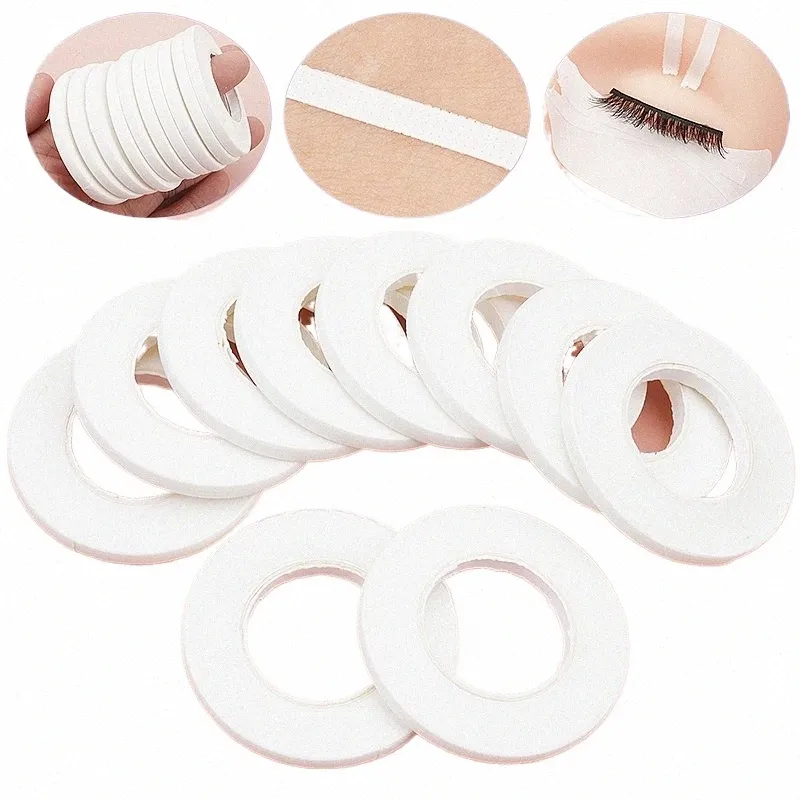 10 pezzi Mini Les Tape Eyel Extensi Tessuto microporoso traspirante Facile da strappare Eye Donne Make up Tools I6hA #