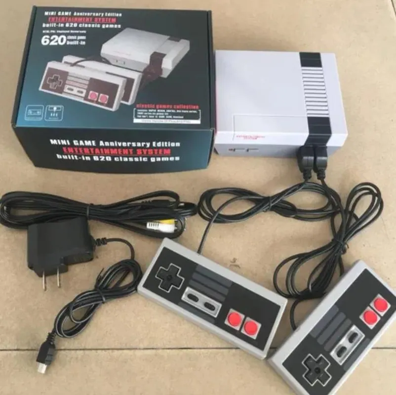 Console per videogiochi 620 all'ingrosso Palmare per console di gioco NES con scatola al dettagliostgfg Via mare