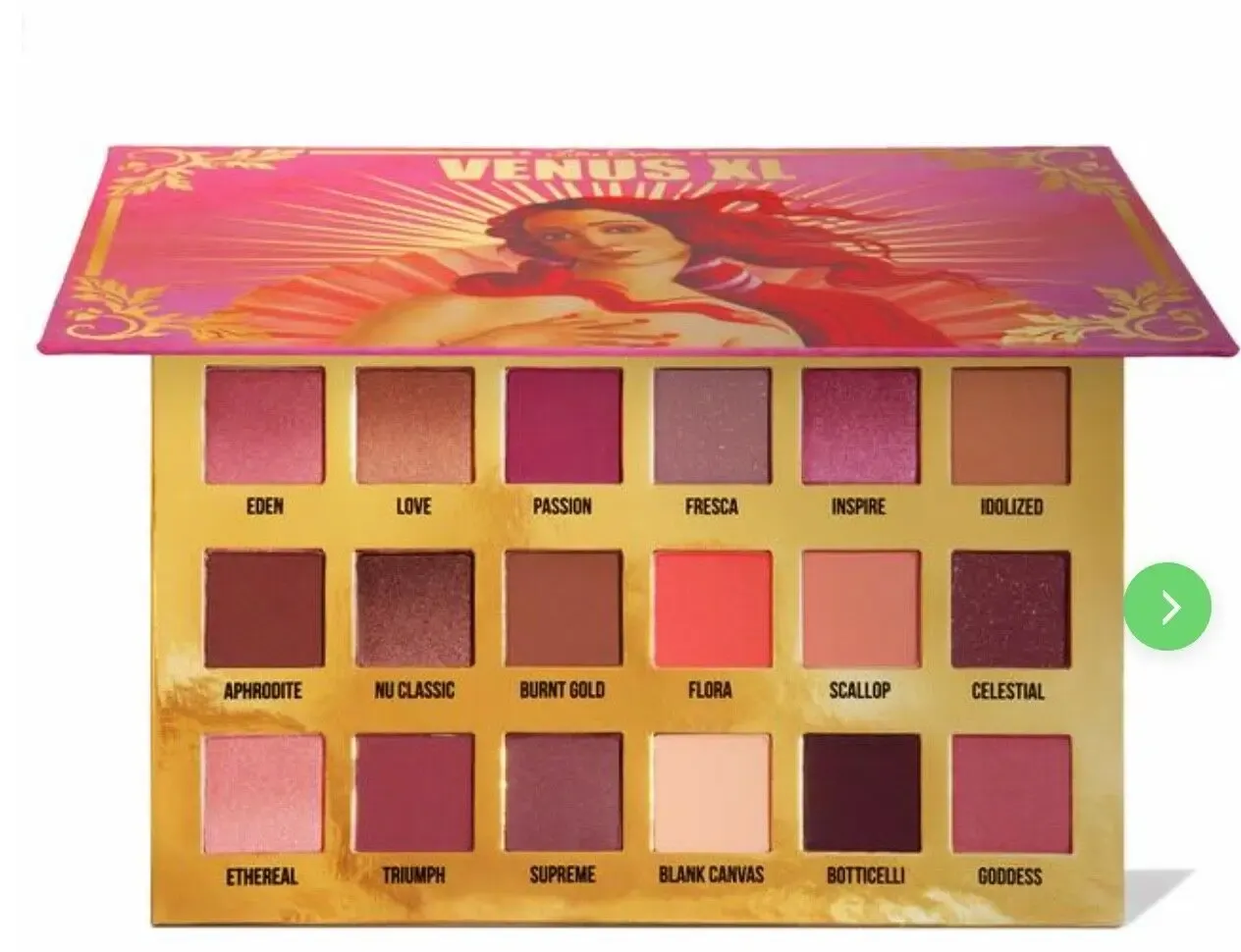 Shadow HOT Make Up Ombretto Palette di ombretti a 18 colori VENUS XL Vieni con scatola