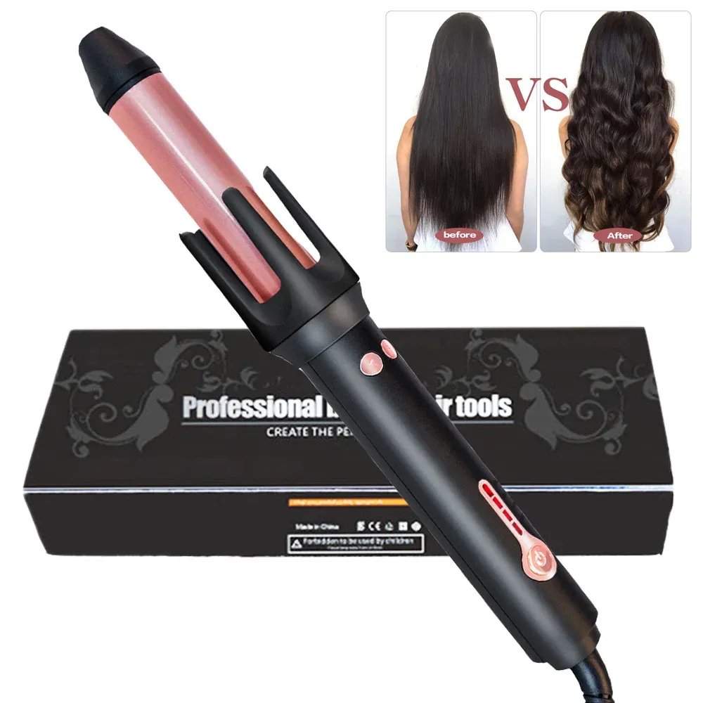 Piastri arricciacai arricciaio btroliera automatica per capelli ceramica peli waver arricciatura bacchetta ricci di ferro di stilo di stiling per capelli.