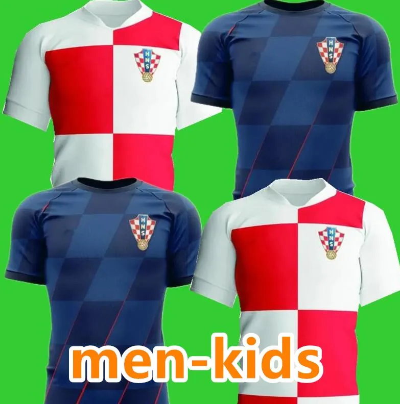 2024 2025 Croacia Modric Soccer Trikots Nationalmannschaft Mandzukic Perisic Kalinic 24 25 Kroatien Fußballhemd Kovacic Rakitic Kramaric Uniformen Männer Kinder Kinder