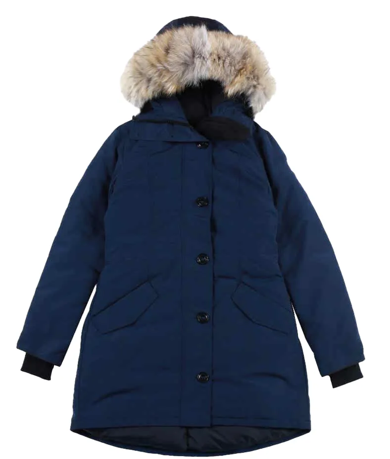 2024 Merk Canada jas Vrouwen Kleding Plus Size Jassen Winter Down jakcet top qulaity Bovenkleding parka Grote echte wolf Bont Capuchon Vrouwen Jas Moncler Femme jassen