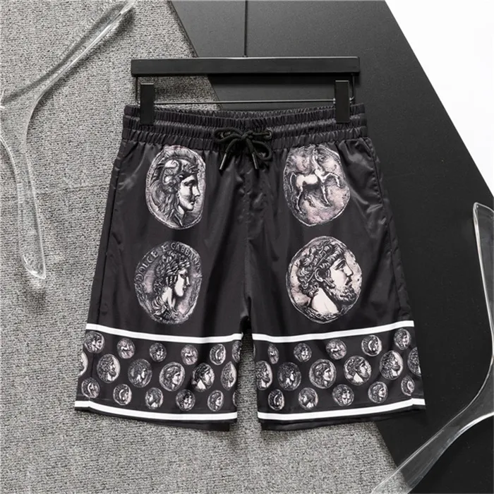 #2 Men Shorts Summer Gym Fitness Bodybuilding Running Male Short Pant Knee Length Breathable Mesh Sportswear Designers Beach Pants M-XXXl 012