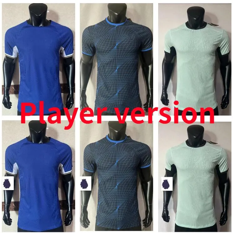 2023 2024 Nkunku Jackson CFC Soccer Jerseys 23 24 Enzo Fernandez Mudryk GALLAGHER COLLECTION STERLING Cucurella JAMES Chukwuemeka Chemise de football Version joueur