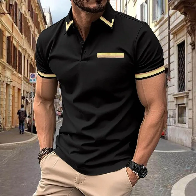 Men's Casual Shirts Fashion Spring And Summer Short Sleeved Buttons Lapel Pizza Planet Shirt T Dress Mens Underwear Briefs Pack