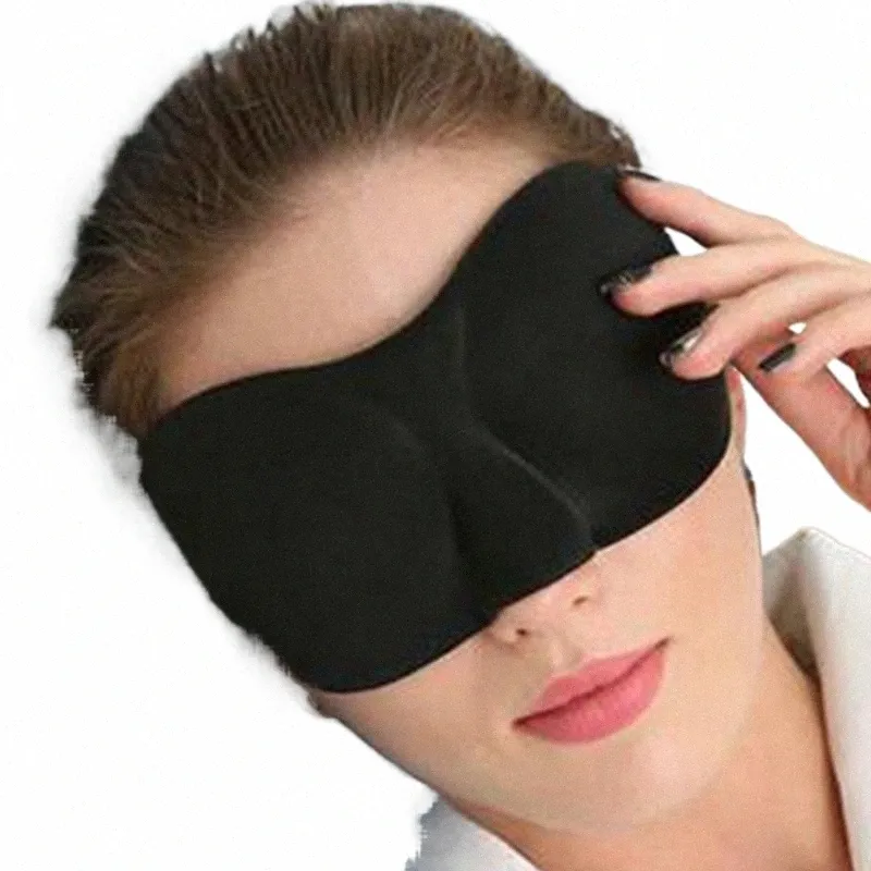 Masque 3D Slee Bloquer la lumière Masque pour les yeux pour Slee Comfort Eye Shades pour Voyage Nap Blindfold Slee Aid Eye Patch Masques B1tz #