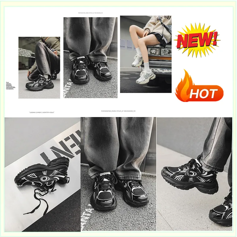 Zomer Dames Zachte Sp1orts Boardschoenen Designer Hoge kwaliteit Mode Gemengde kleuren Dikke zool Buitensporten Slijtvaste versterkte schoenen GAI