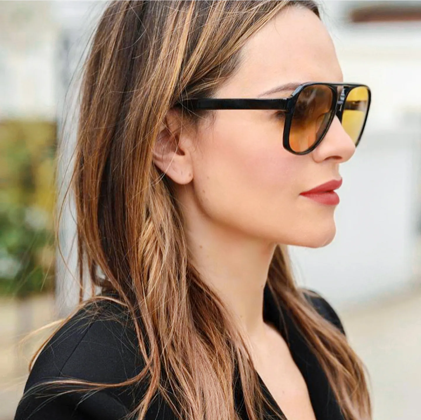 Nowe europejskie i amerykańskie modne okulary przeciwsłoneczne retro dla mężczyzn i kobiet PF