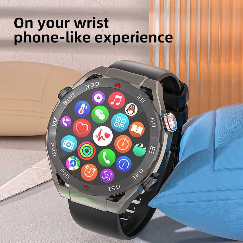 2024 Smart Watch VP600 1.43 pulgadas Wifi GPS GPS Hi Fi Bluetooth Aplicacion Descargar Sport Watches SIM Card 4G Smartwatch con Android