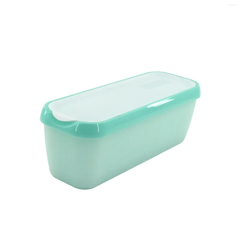 Storage Bottles BPA-free Healthy Ice Cream Container Non-slip Base Compact For Storing Homemade