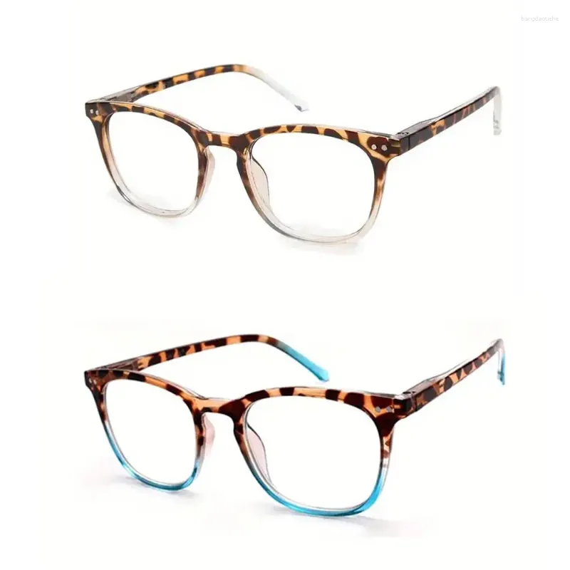Солнцезащитные очки для защиты глаз, очки для чтения с защитой от синего света, сверхлегкие HD-очки для пресбиопии, контрастный цвет, диоптрии 0–4,0