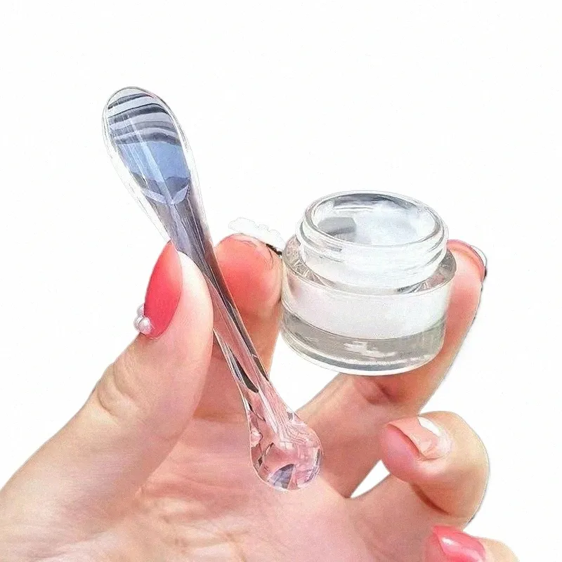 1/2/4pcs البلاستيك ABS Cream Scoop Stick Stick Eye Dual-Use Cream Cream Beauty Spo N2XI#